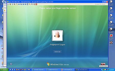 Advantig RemoteZilla remote-control PC software self installs and establishes a connection automatically before the logon prompt. The technician can see and operate the customer's computer almost the same as sitting in front of it!